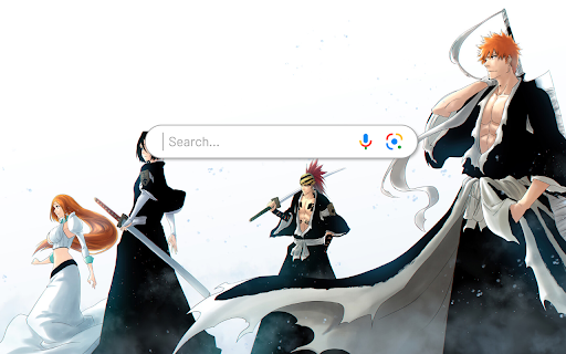 Bleach TYBW Ichigo Rukia Anime Theme  from Chrome web store to be run with OffiDocs Chromium online
