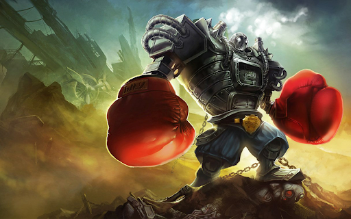 Blitzcrank wallpaper in league of legends  from Chrome web store to be run with OffiDocs Chromium online