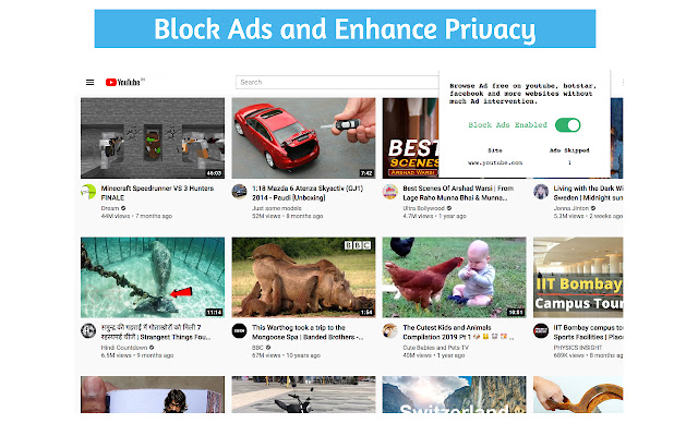 Block Ads  from Chrome web store to be run with OffiDocs Chromium online
