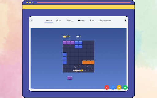 Block Blast Unblocked Game  from Chrome web store to be run with OffiDocs Chromium online