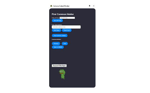 Blockchain Cabal Detector  from Chrome web store to be run with OffiDocs Chromium online