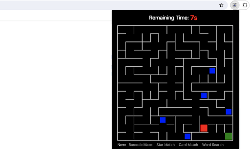 Blocker Maze  from Chrome web store to be run with OffiDocs Chromium online