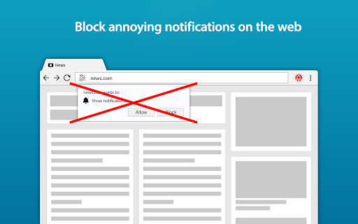Block Notifications Free Notification Blocker  from Chrome web store to be run with OffiDocs Chromium online