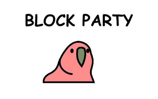 Block Party  from Chrome web store to be run with OffiDocs Chromium online