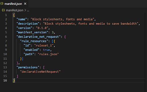 Block stylesheets, fonts and media  from Chrome web store to be run with OffiDocs Chromium online