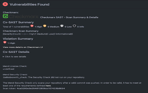 Block Vulnerabilities  from Chrome web store to be run with OffiDocs Chromium online