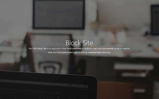 Block Websites for Google Chrome™  from Chrome web store to be run with OffiDocs Chromium online