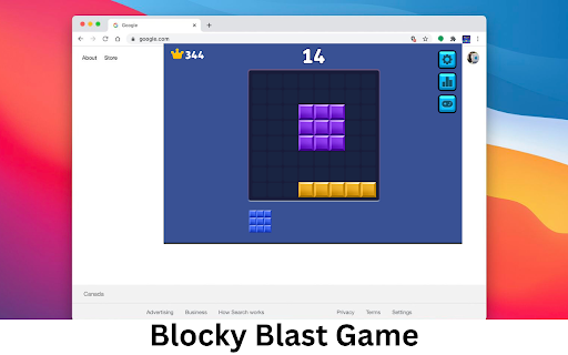 Blocky Blast Game  from Chrome web store to be run with OffiDocs Chromium online