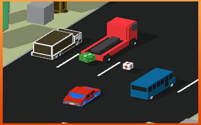 Blocky Traffic Racer  from Chrome web store to be run with OffiDocs Chromium online