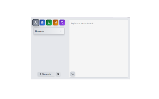 Bloco de Anotações Premium  from Chrome web store to be run with OffiDocs Chromium online