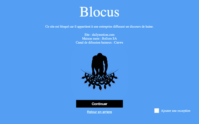Blocus  from Chrome web store to be run with OffiDocs Chromium online