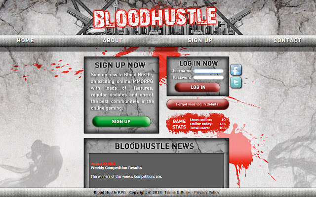 Blood Hustle RPG!  from Chrome web store to be run with OffiDocs Chromium online