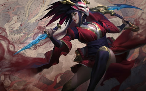 Blood Moon Akali  from Chrome web store to be run with OffiDocs Chromium online
