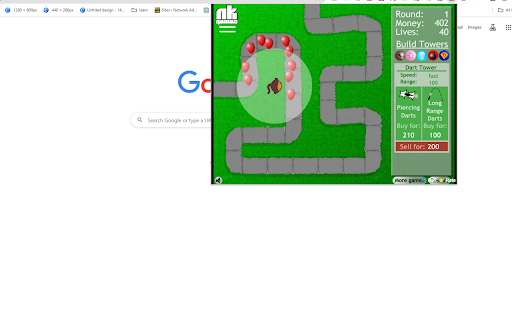 Bloons TD Unblocked  Free  from Chrome web store to be run with OffiDocs Chromium online