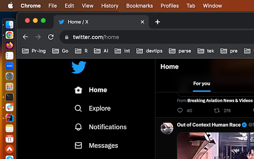 BlueBird resurrection for Twitter  from Chrome web store to be run with OffiDocs Chromium online