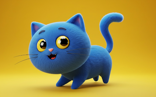 Blue Cat  from Chrome web store to be run with OffiDocs Chromium online