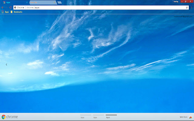 Blue Cloud Horizon Nature  from Chrome web store to be run with OffiDocs Chromium online