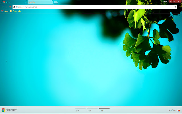 Blue Green Leaf Nature  from Chrome web store to be run with OffiDocs Chromium online