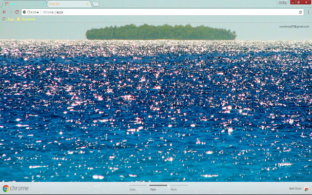 Blue Horizon Island Sea Summer  from Chrome web store to be run with OffiDocs Chromium online