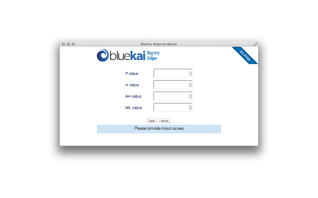 BlueKai Registry Helper  from Chrome web store to be run with OffiDocs Chromium online