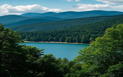 Blue lake wallpaper  from Chrome web store to be run with OffiDocs Chromium online