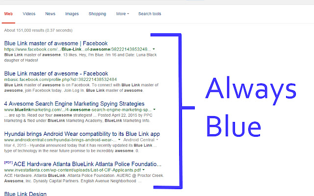 BlueLink  from Chrome web store to be run with OffiDocs Chromium online