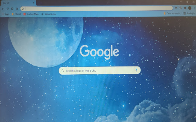 Chrome web mağazasından Chrome için Blue Moon Teması çevrimiçi OffiDocs Chromium ile çalıştırılacak