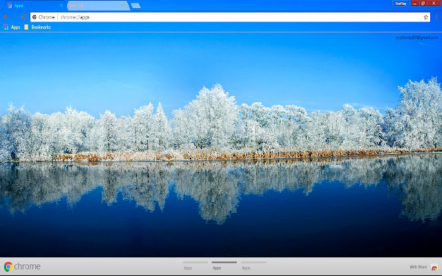 Blue Nature Reflection Sky من متجر Chrome الإلكتروني ليتم تشغيله باستخدام OffiDocs Chromium عبر الإنترنت