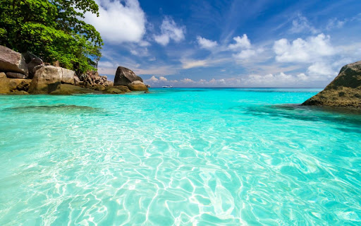 Blue Ocean Theme  from Chrome web store to be run with OffiDocs Chromium online