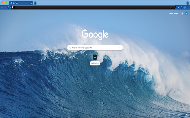 Blue Ocean Wave ze sklepu internetowego Chrome można uruchomić z OffiDocs Chromium online