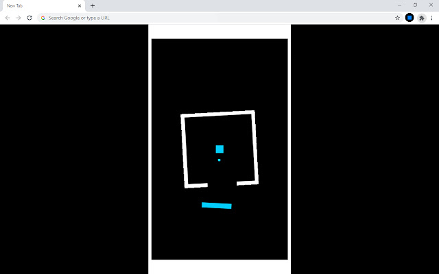Blue Pixel Arcade Game  from Chrome web store to be run with OffiDocs Chromium online