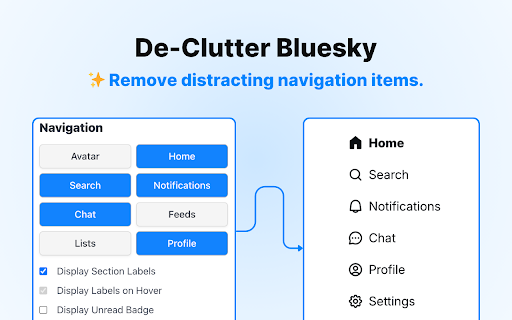 BluePrint: Custom Bluesky theming by Postpone  from Chrome web store to be run with OffiDocs Chromium online