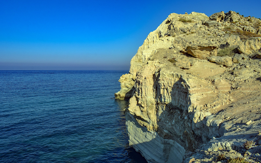 Blue sea and cliffs  from Chrome web store to be run with OffiDocs Chromium online