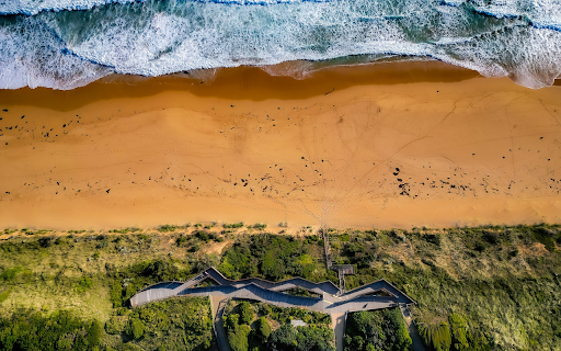 Blue Sea, Golden Sand  from Chrome web store to be run with OffiDocs Chromium online