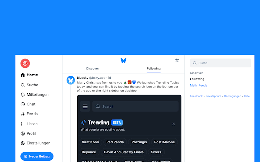 Bluesky Importer for X, Twitter  Threads  from Chrome web store to be run with OffiDocs Chromium online