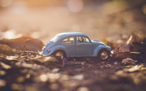 Blue Volkswagen Beetle Die cast  from Chrome web store to be run with OffiDocs Chromium online