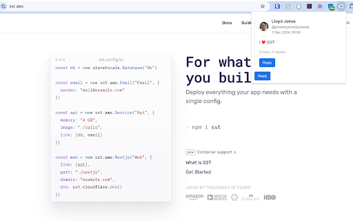 Bluniversal Comments  from Chrome web store to be run with OffiDocs Chromium online