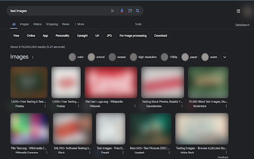 Blur Extension  from Chrome web store to be run with OffiDocs Chromium online