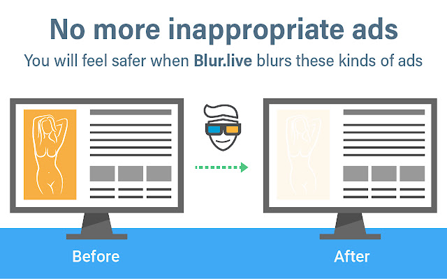 Blur.live  from Chrome web store to be run with OffiDocs Chromium online