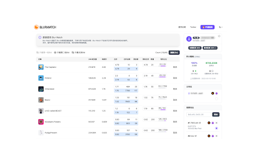 Blur Watch  from Chrome web store to be run with OffiDocs Chromium online