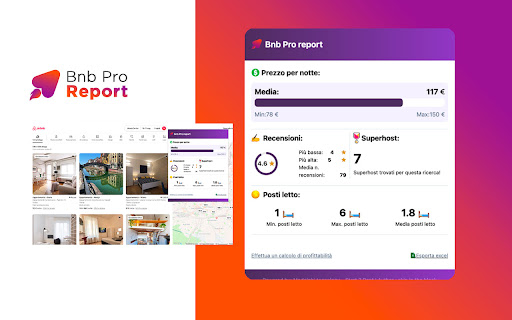 Bnb Pro Report  from Chrome web store to be run with OffiDocs Chromium online