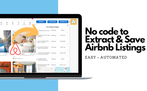 BNB Toolbox Scraper for Airbnb  from Chrome web store to be run with OffiDocs Chromium online