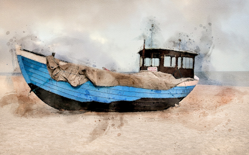 Boat Painting  from Chrome web store to be run with OffiDocs Chromium online