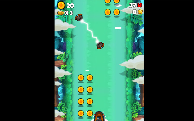 Boat Rush Game  from Chrome web store to be run with OffiDocs Chromium online