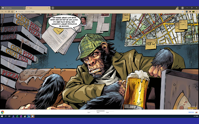 Bobo Chimp Detective  from Chrome web store to be run with OffiDocs Chromium online