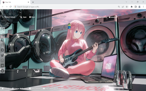 Bocchi The Rock Wallpaper  from Chrome web store to be run with OffiDocs Chromium online