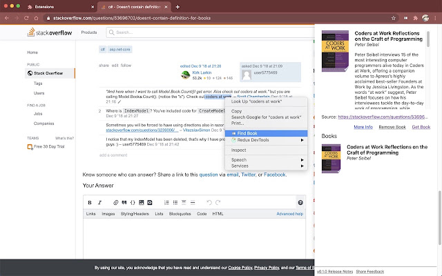 Book Finder  from Chrome web store to be run with OffiDocs Chromium online