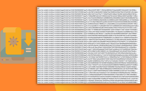 Booking Image Downloader  from Chrome web store to be run with OffiDocs Chromium online