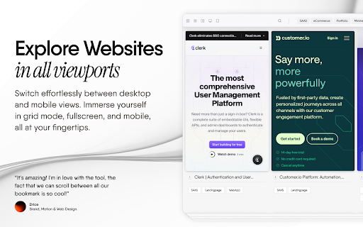 Bookmarkify Bookmark Manager  from Chrome web store to be run with OffiDocs Chromium online