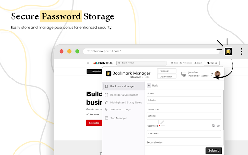 Bookmark Manager | Sitespedia Web Clipper to Save, and Organize Anything  from Chrome web store to be run with OffiDocs Chromium online
